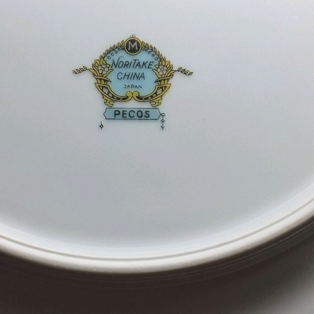 (M) Noritake China Pecos 2 Dinner Plates 9.75" and 2 Salad Plates 8.75" Lot of 4 - Picture 12 of 16